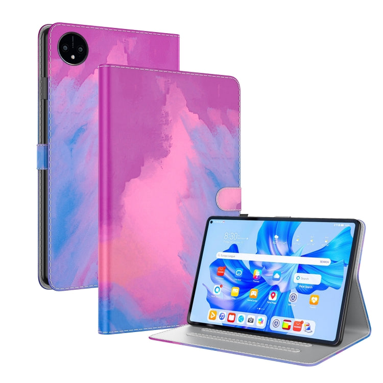 For Huawei MatePad Pro 11 2022 Watercolor Pattern Flip Leather Tablet Case