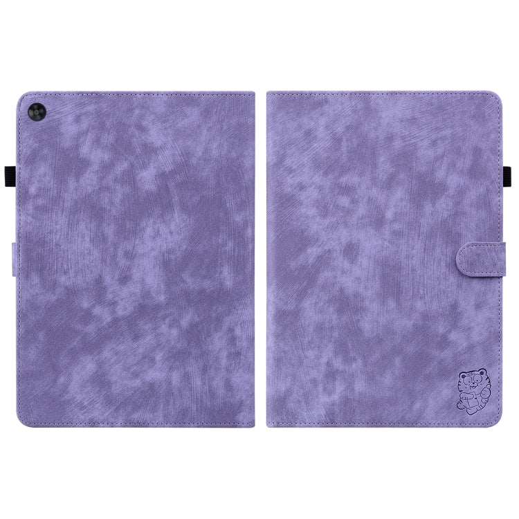 For Huawei MatePad SE Tiger Pattern Flip Leather Tablet Case