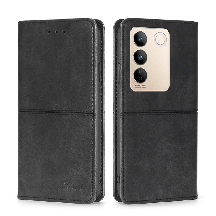 For vivo S16 / S16 Pro Cow Texture Magnetic Horizontal Flip Leather Phone Case