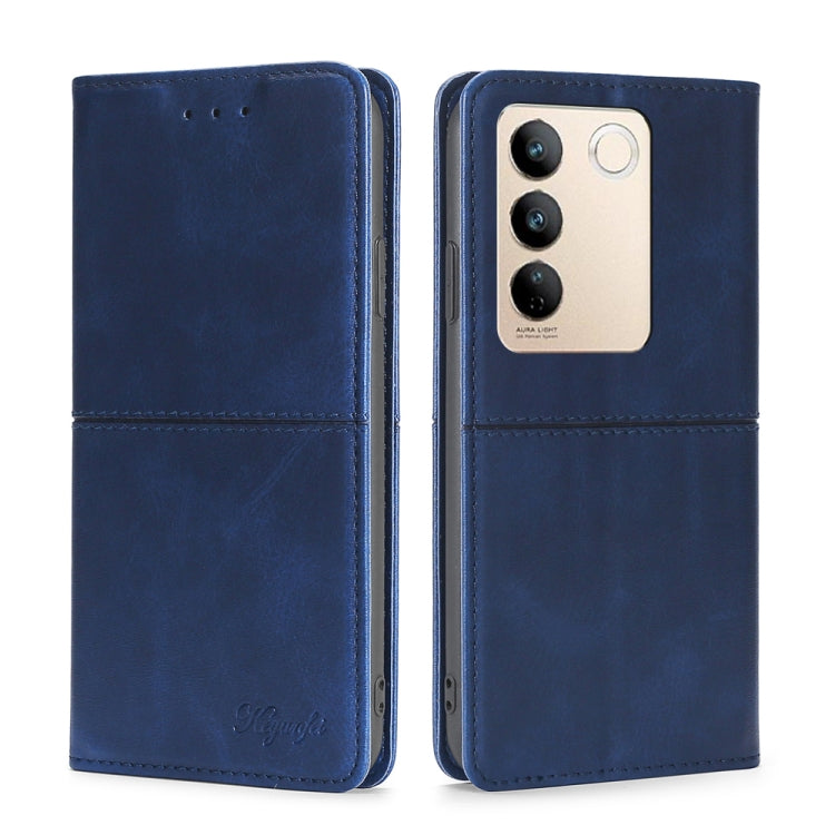 For vivo S16 / S16 Pro Cow Texture Magnetic Horizontal Flip Leather Phone Case