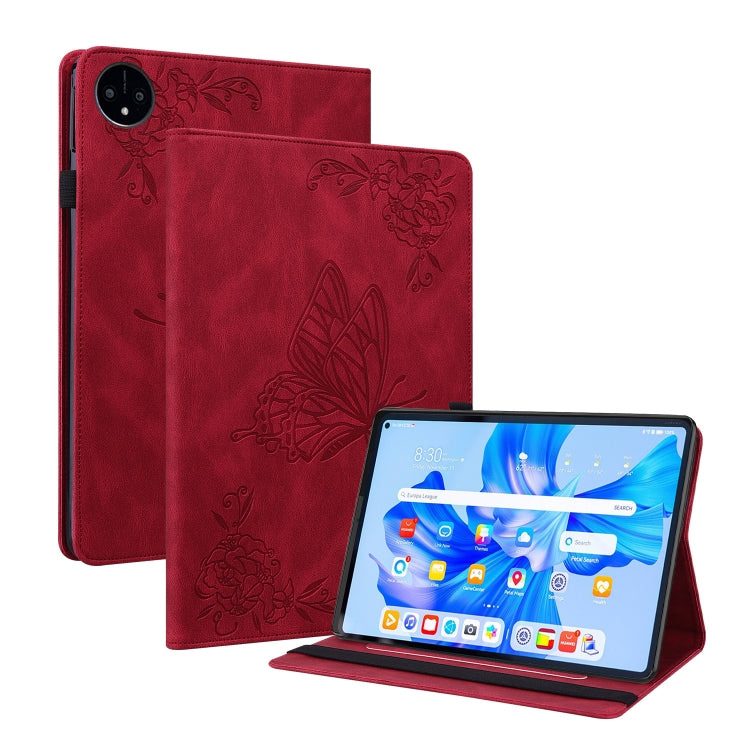 For Huawei MatePad Pro 11 2022 Butterfly Flower Embossed Leather Tablet Case
