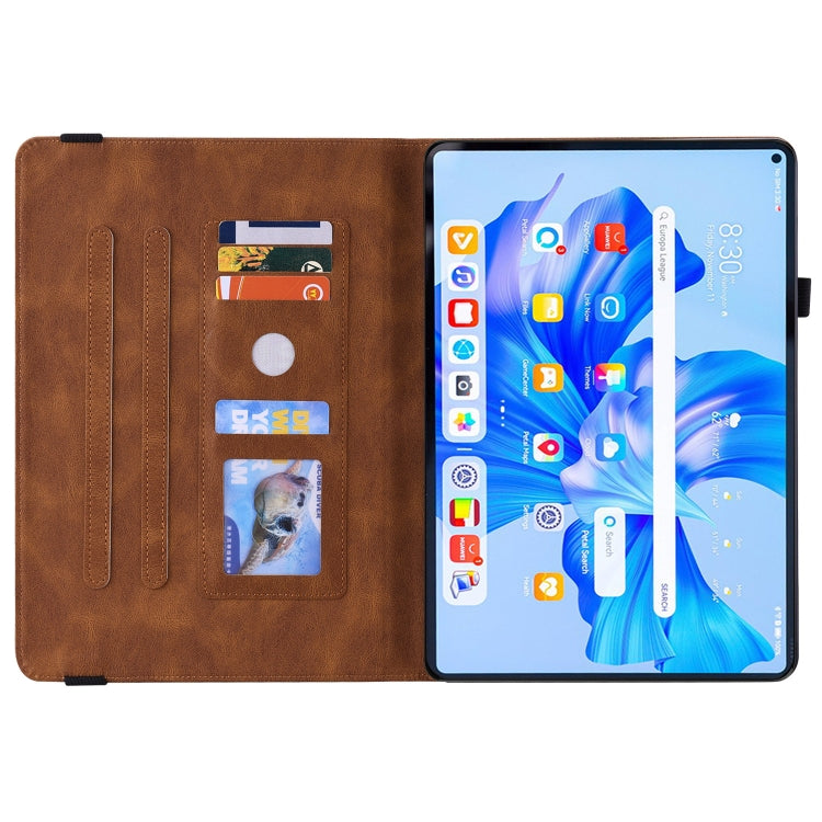 For Huawei MatePad Pro 11 2022 Butterfly Flower Embossed Leather Tablet Case