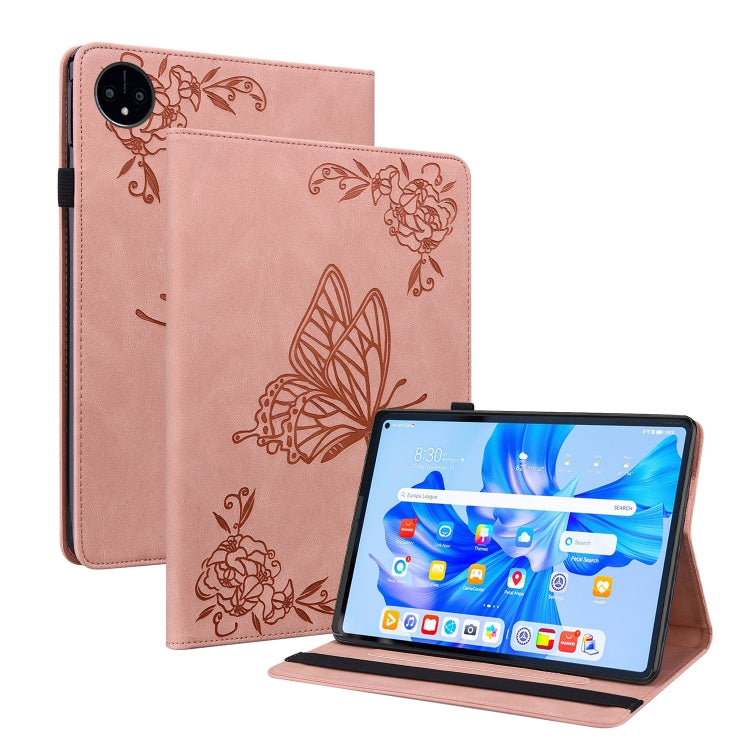 For Huawei MatePad Pro 11 2022 Butterfly Flower Embossed Leather Tablet Case