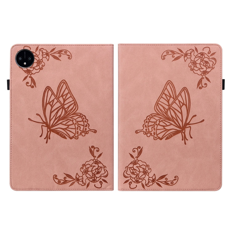 For Huawei MatePad Pro 11 2022 Butterfly Flower Embossed Leather Tablet Case