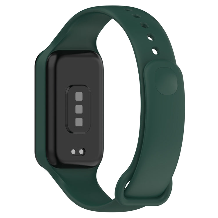 For Redmi Band 2 Solid Color Silicone Integrated Watch Band