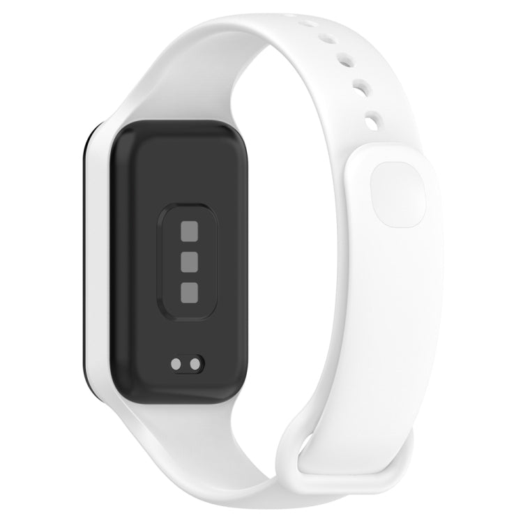 For Redmi Band 2 Solid Color Silicone Integrated Watch Band