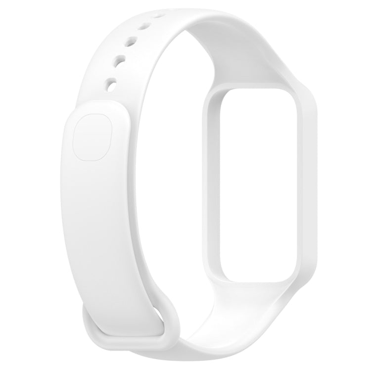 For Redmi Band 2 Solid Color Silicone Integrated Watch Band