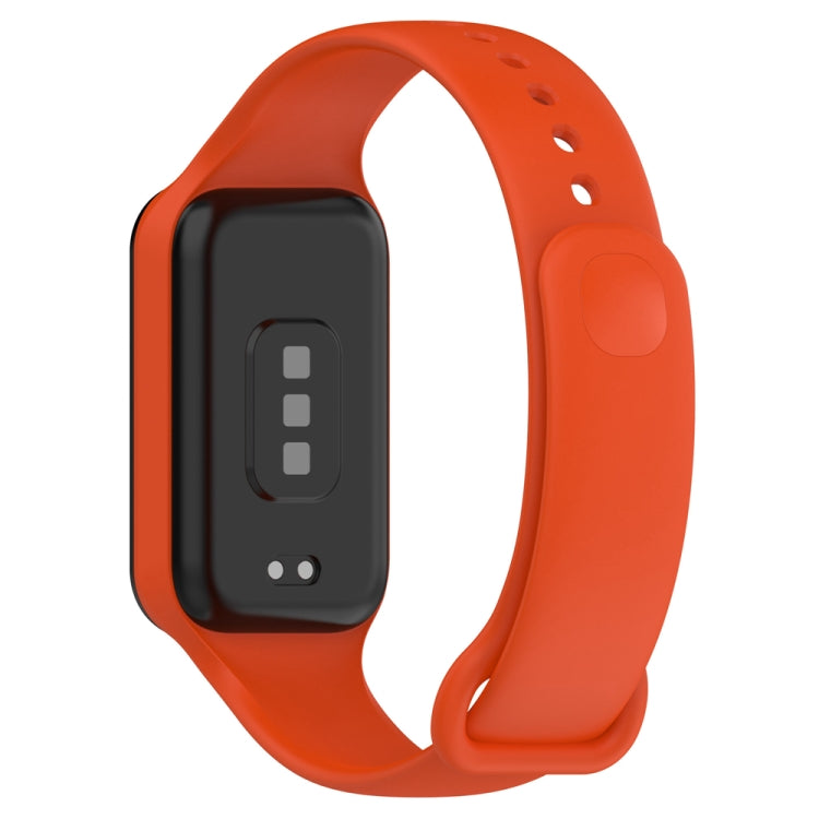 For Redmi Band 2 Solid Color Silicone Integrated Watch Band