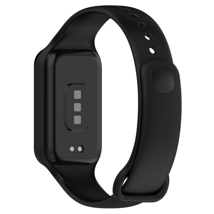 For Redmi Band 2 Solid Color Silicone Integrated Watch Band