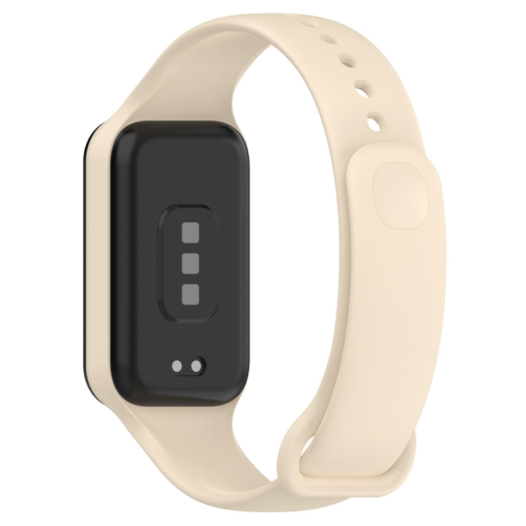 For Redmi Band 2 Solid Color Silicone Integrated Watch Band