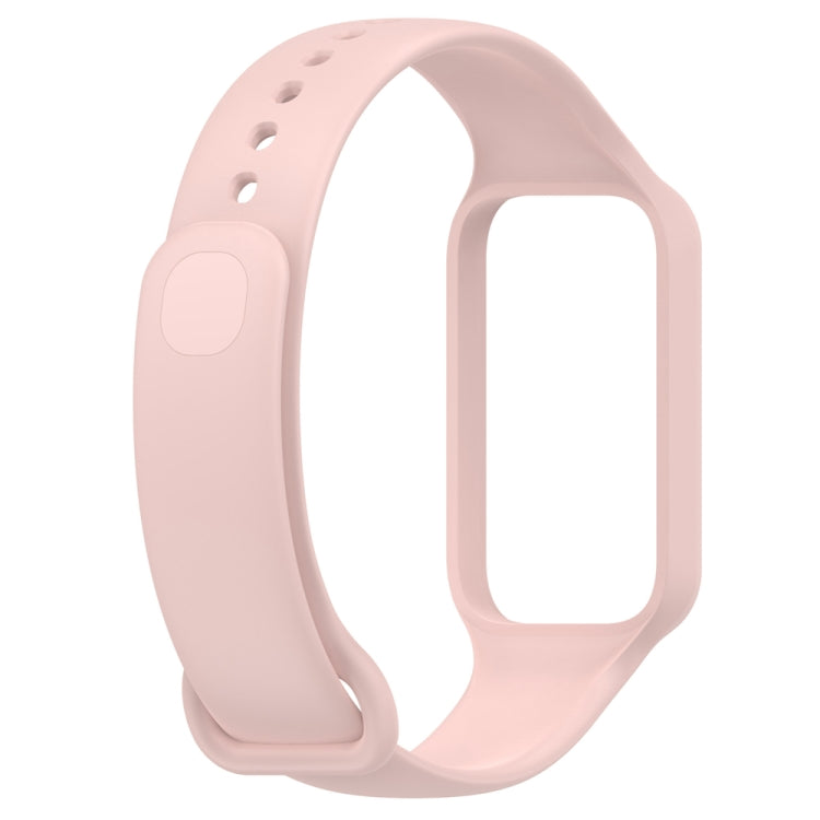 For Redmi Band 2 Solid Color Silicone Integrated Watch Band