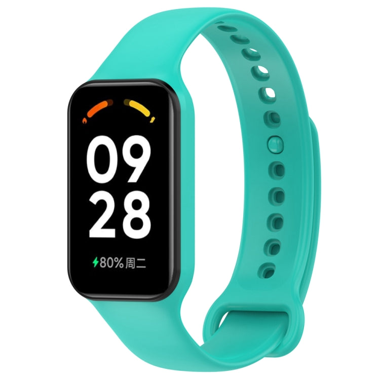 For Redmi Band 2 Solid Color Silicone Integrated Watch Band