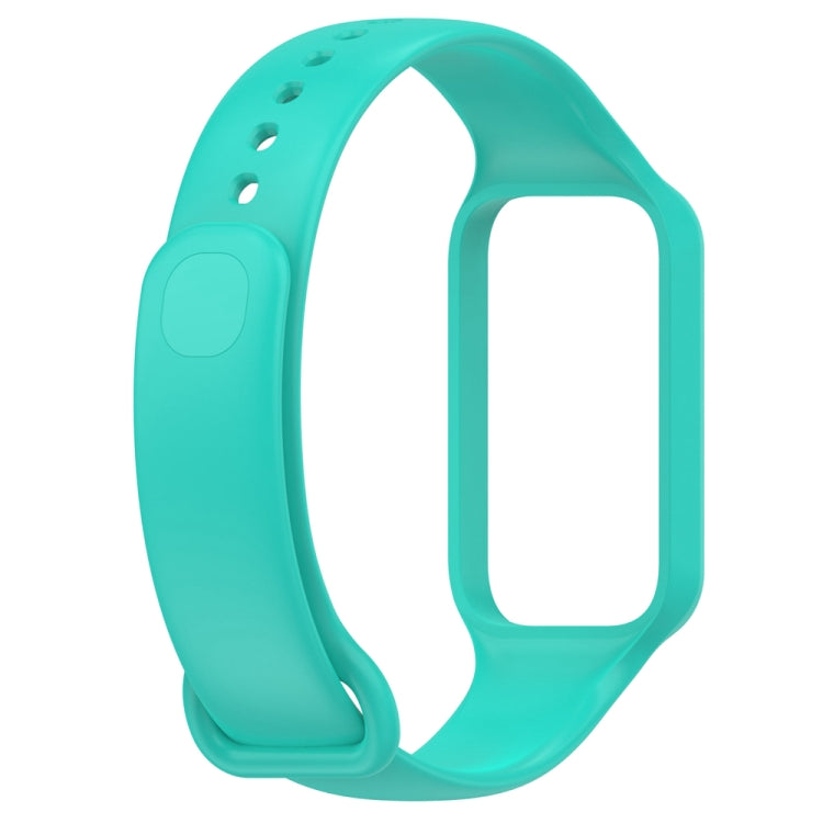 For Redmi Band 2 Solid Color Silicone Integrated Watch Band