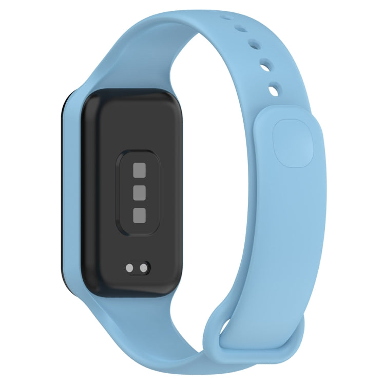 For Redmi Band 2 Solid Color Silicone Integrated Watch Band