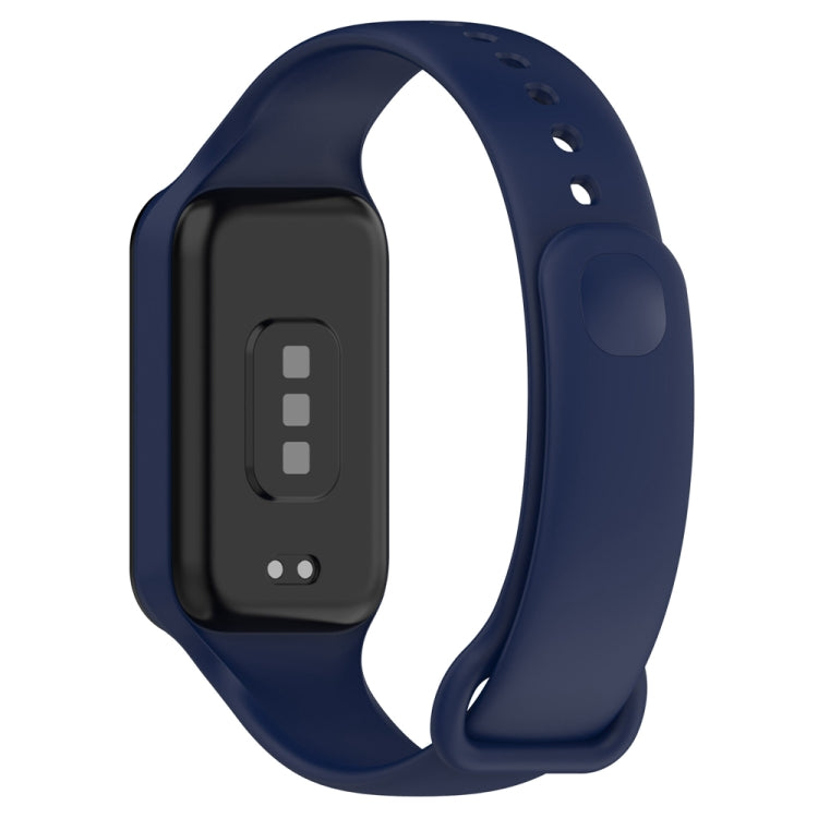 For Redmi Band 2 Solid Color Silicone Integrated Watch Band