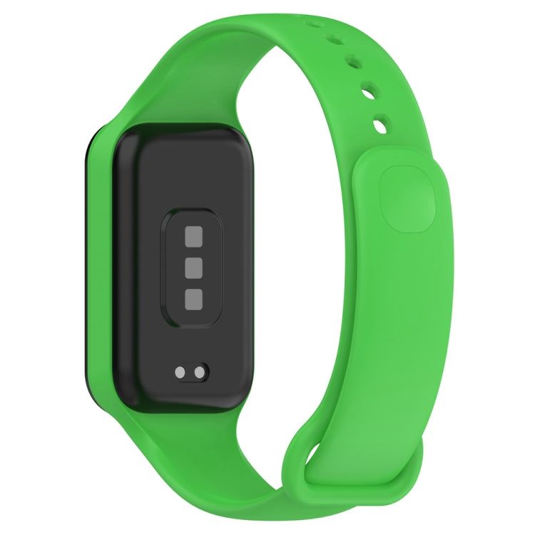 For Redmi Band 2 Solid Color Silicone Integrated Watch Band