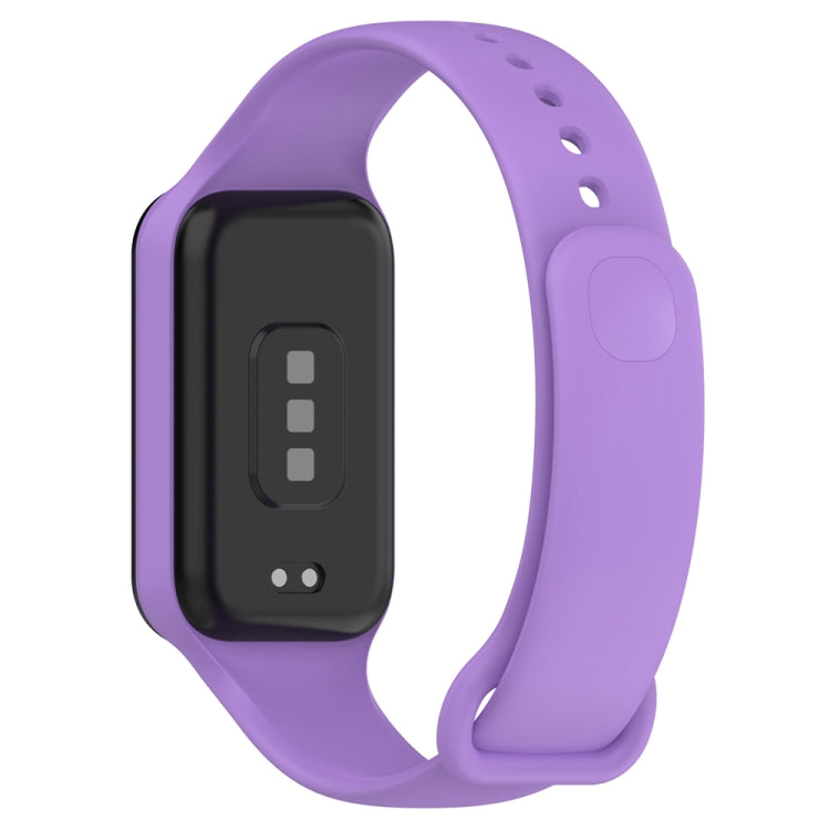 For Redmi Band 2 Solid Color Silicone Integrated Watch Band