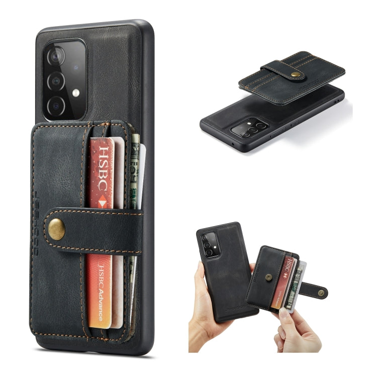 For Samsung Galaxy A53 5G JEEHOOD RFID Blocking Anti-Theft Magnetic Phone Case