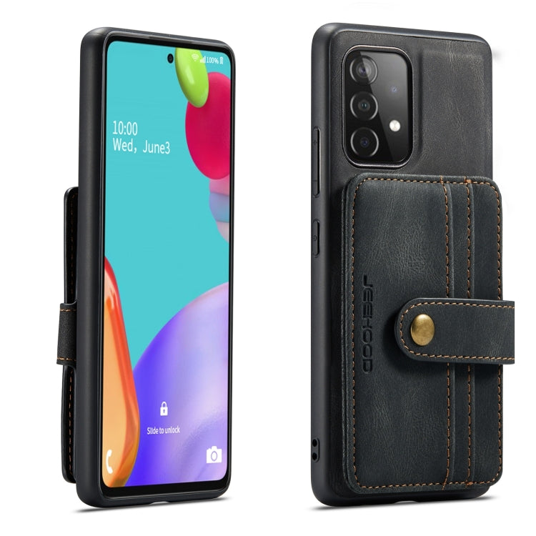 For Samsung Galaxy A53 5G JEEHOOD RFID Blocking Anti-Theft Magnetic Phone Case