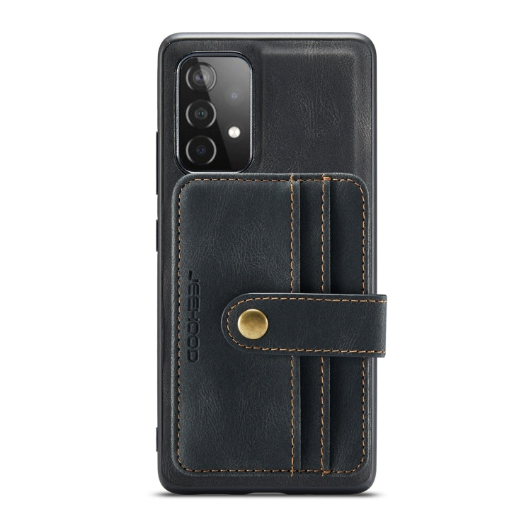 For Samsung Galaxy A53 5G JEEHOOD RFID Blocking Anti-Theft Magnetic Phone Case