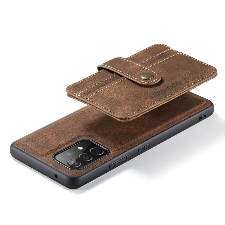 For Samsung Galaxy A53 5G JEEHOOD RFID Blocking Anti-Theft Magnetic Phone Case