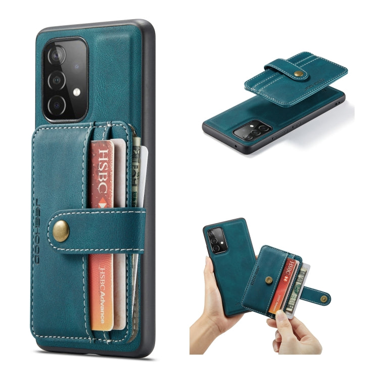 For Samsung Galaxy A53 5G JEEHOOD RFID Blocking Anti-Theft Magnetic Phone Case