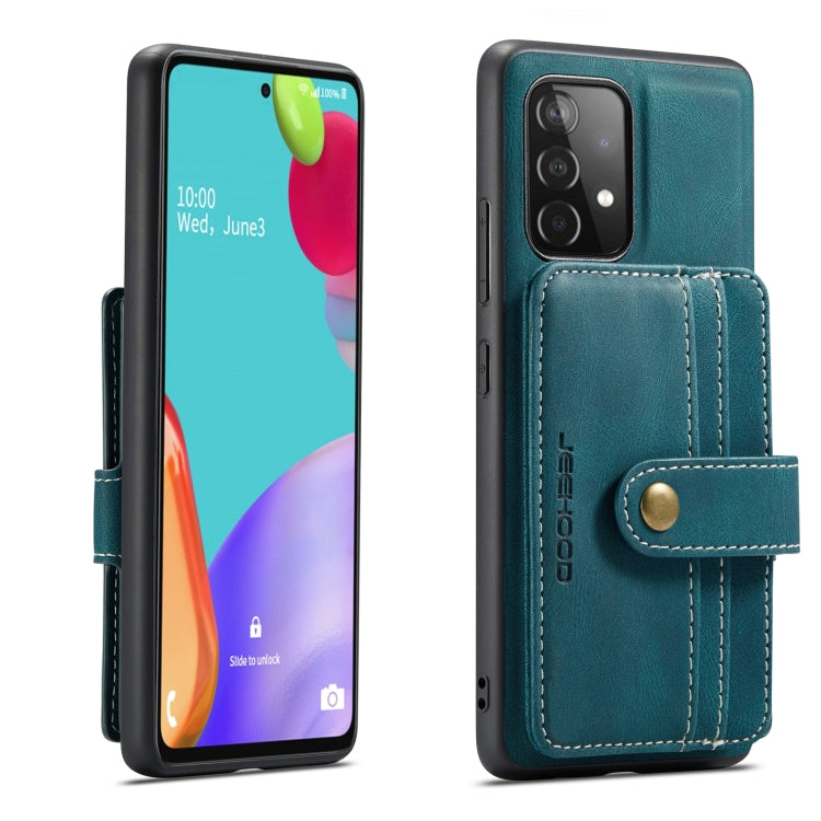 For Samsung Galaxy A53 5G JEEHOOD RFID Blocking Anti-Theft Magnetic Phone Case