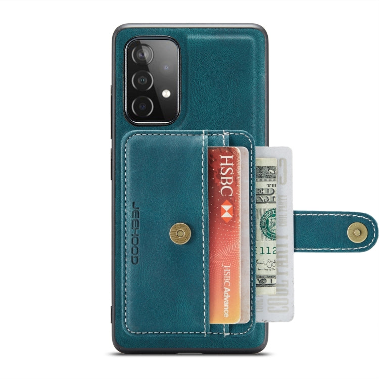 For Samsung Galaxy A53 5G JEEHOOD RFID Blocking Anti-Theft Magnetic Phone Case