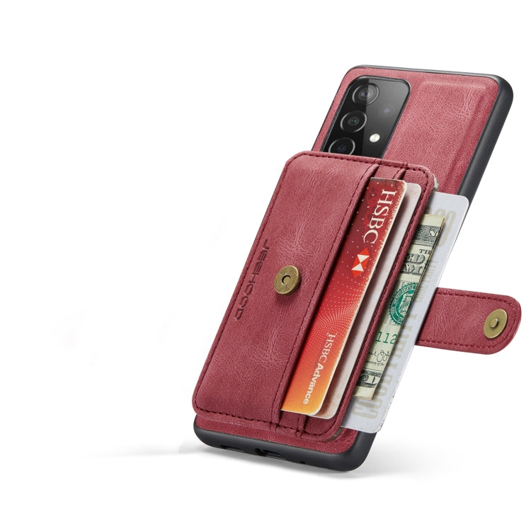 For Samsung Galaxy A53 5G JEEHOOD RFID Blocking Anti-Theft Magnetic Phone Case