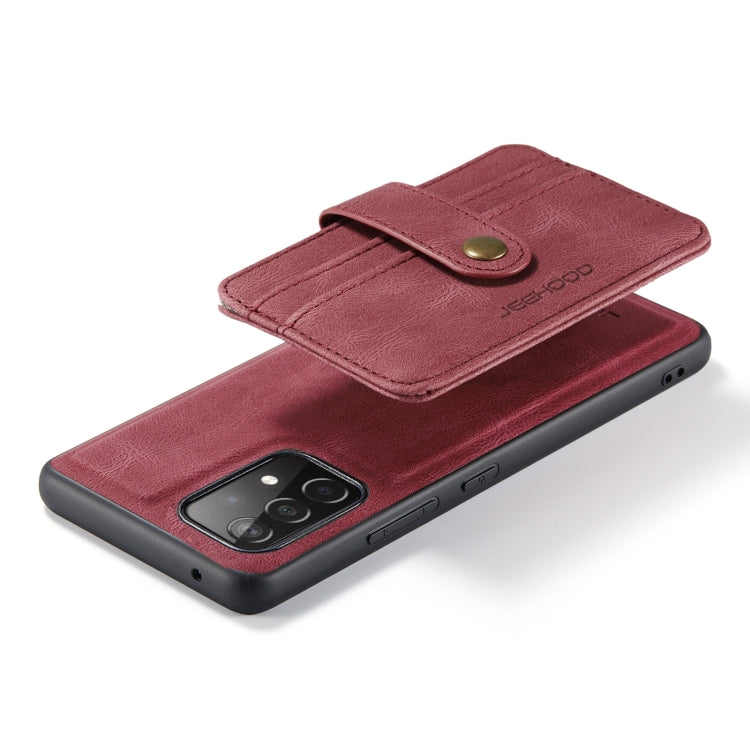 For Samsung Galaxy A53 5G JEEHOOD RFID Blocking Anti-Theft Magnetic Phone Case