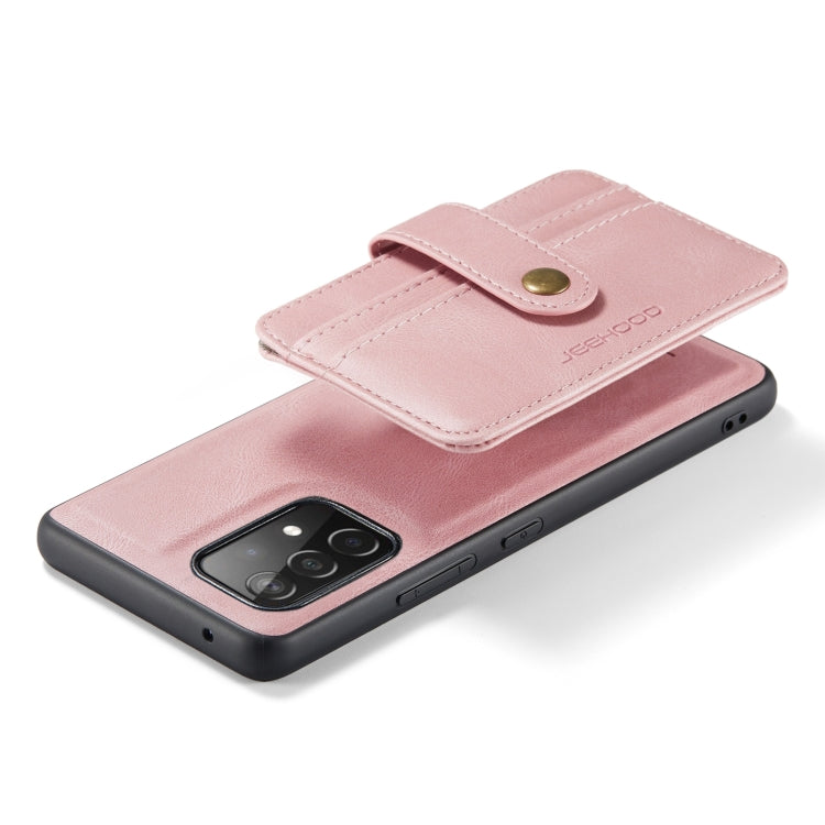 For Samsung Galaxy A53 5G JEEHOOD RFID Blocking Anti-Theft Magnetic Phone Case