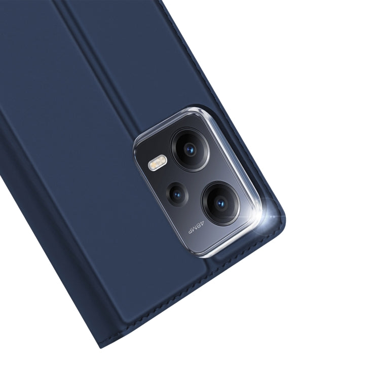 For Xiaomi Redmi Note 12 5G China/Global / Note 12R Pro / Poco X5 5G DUX DUCIS Skin Pro Series Flip Leather Phone Case