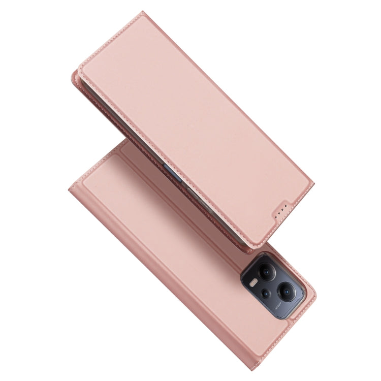 For Xiaomi Redmi Note 12 5G China/Global / Note 12R Pro / Poco X5 5G DUX DUCIS Skin Pro Series Flip Leather Phone Case