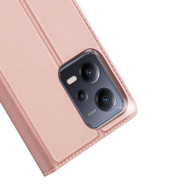For Xiaomi Redmi Note 12 5G China/Global / Note 12R Pro / Poco X5 5G DUX DUCIS Skin Pro Series Flip Leather Phone Case