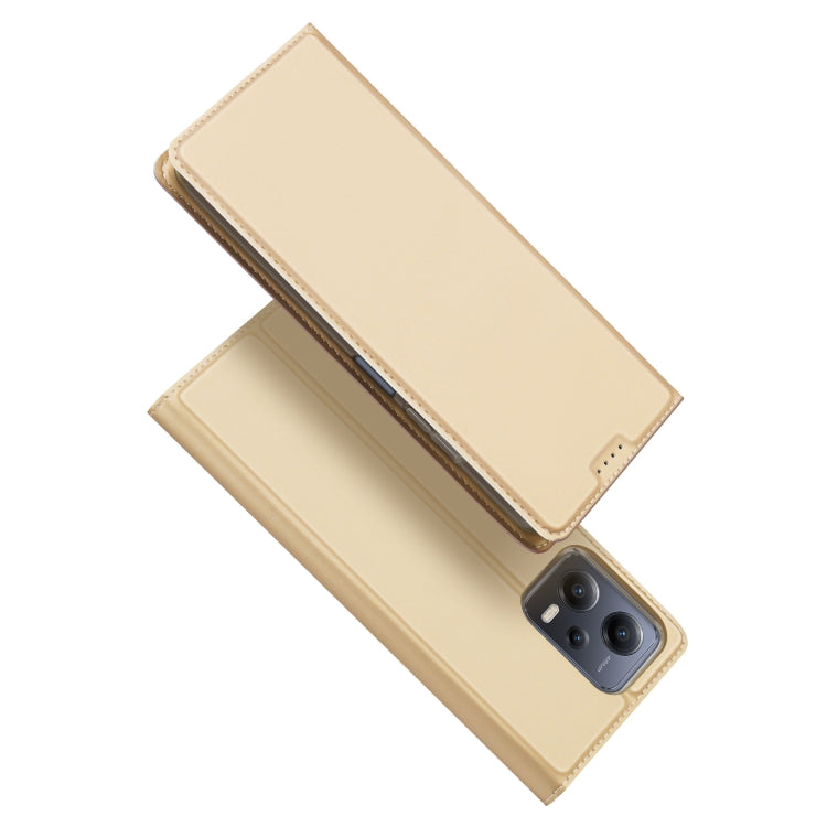 For Xiaomi Redmi Note 12 5G China/Global / Note 12R Pro / Poco X5 5G DUX DUCIS Skin Pro Series Flip Leather Phone Case