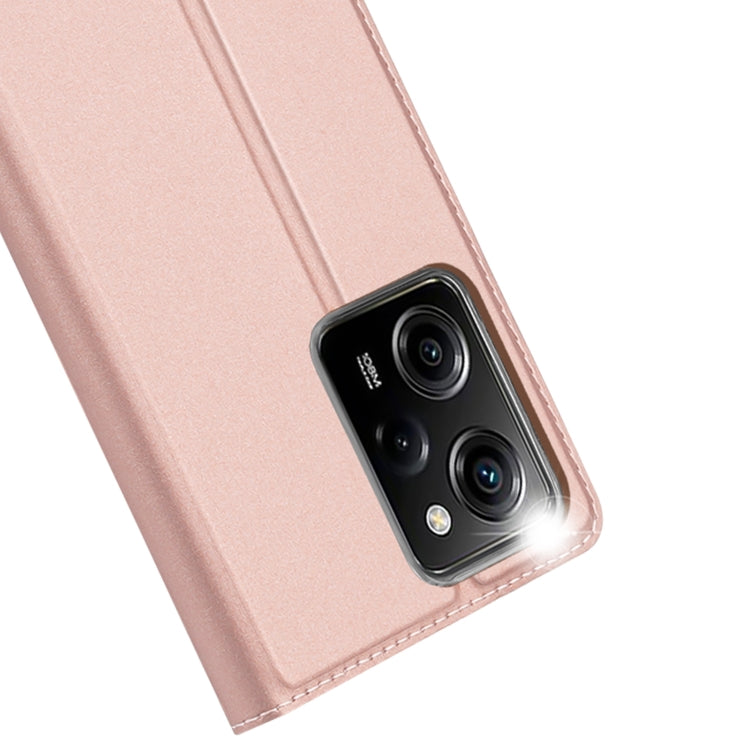 For Xiaomi Redmi Note 12 Pro 5G China/Global / Poco X5 Pro 5G DUX DUCIS Skin Pro Series Flip Leather Phone Case