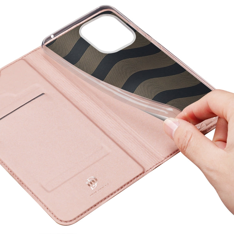 For Xiaomi Redmi 11A / 12C / Xiaomi Poco C55 DUX DUCIS Skin Pro Series Flip Leather Phone Case