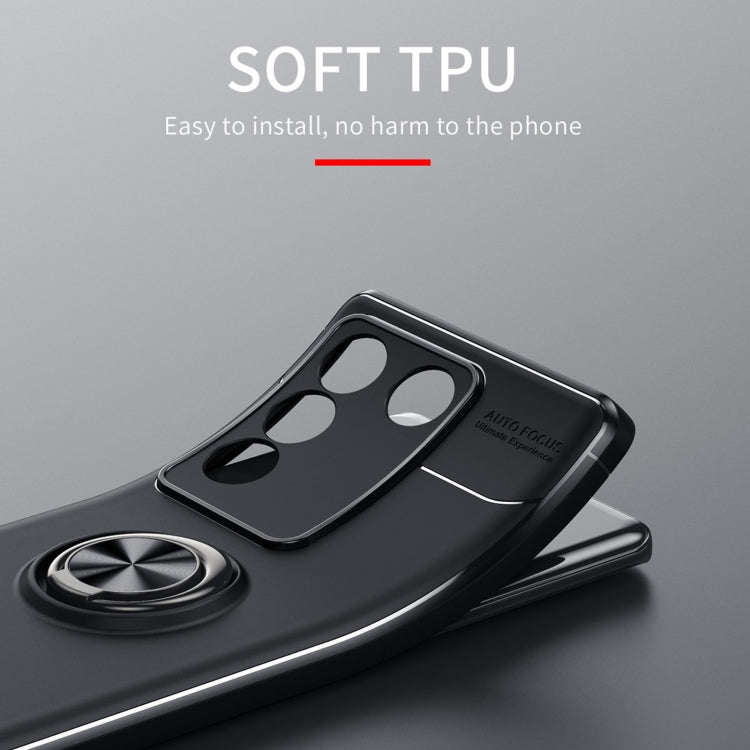 For vivo S16 Metal Ring Holder 360 Degree Rotating TPU Case