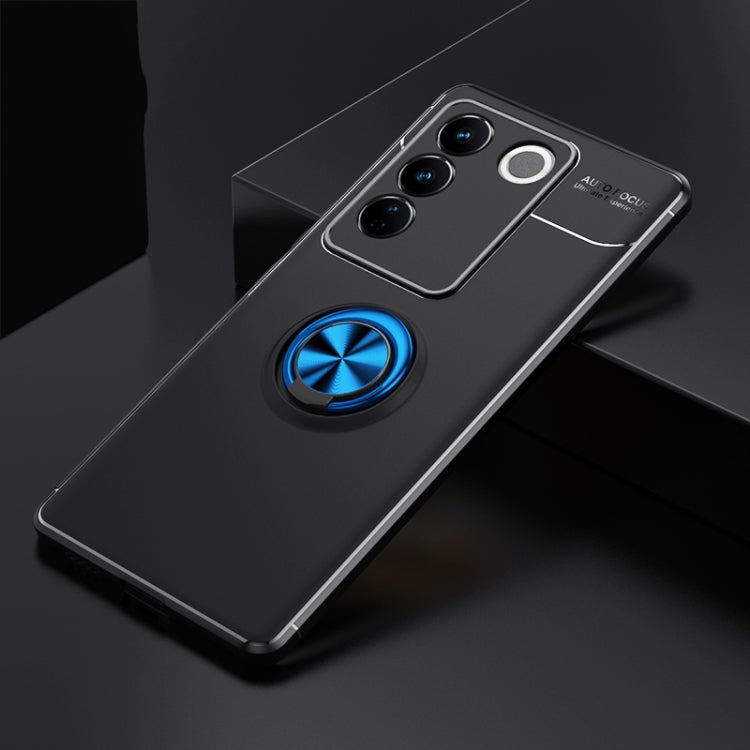 For vivo S16 Pro Metal Ring Holder 360 Degree Rotating TPU Case