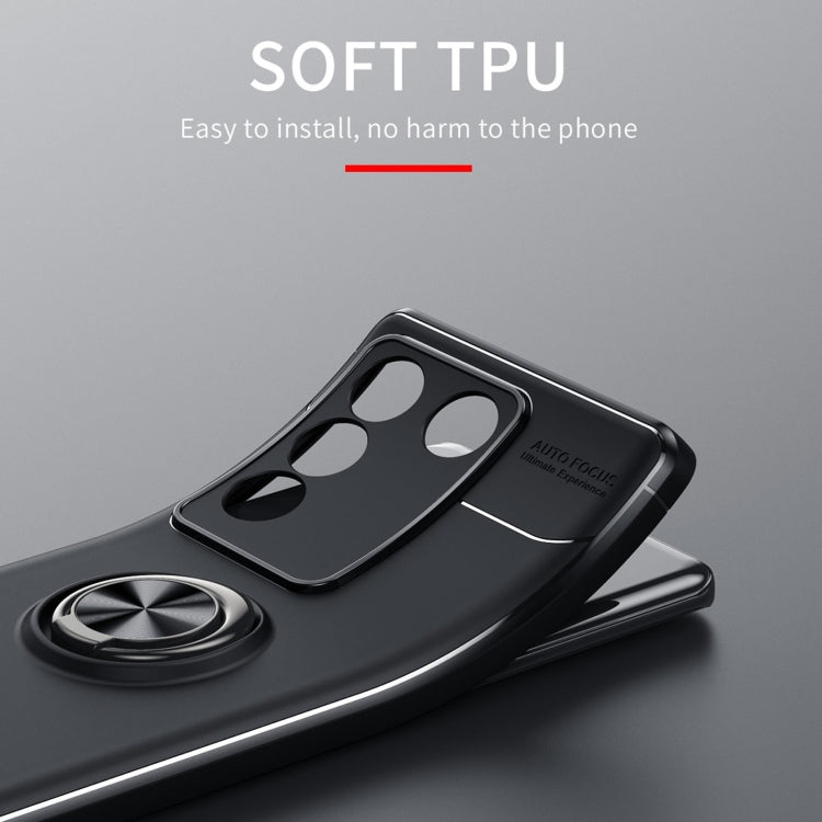For vivo S16 Pro Metal Ring Holder 360 Degree Rotating TPU Case