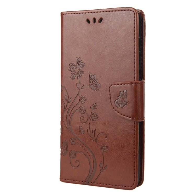 For Samsung Galaxy S23 5G Butterfly Flower Pattern Flip Leather Phone Case