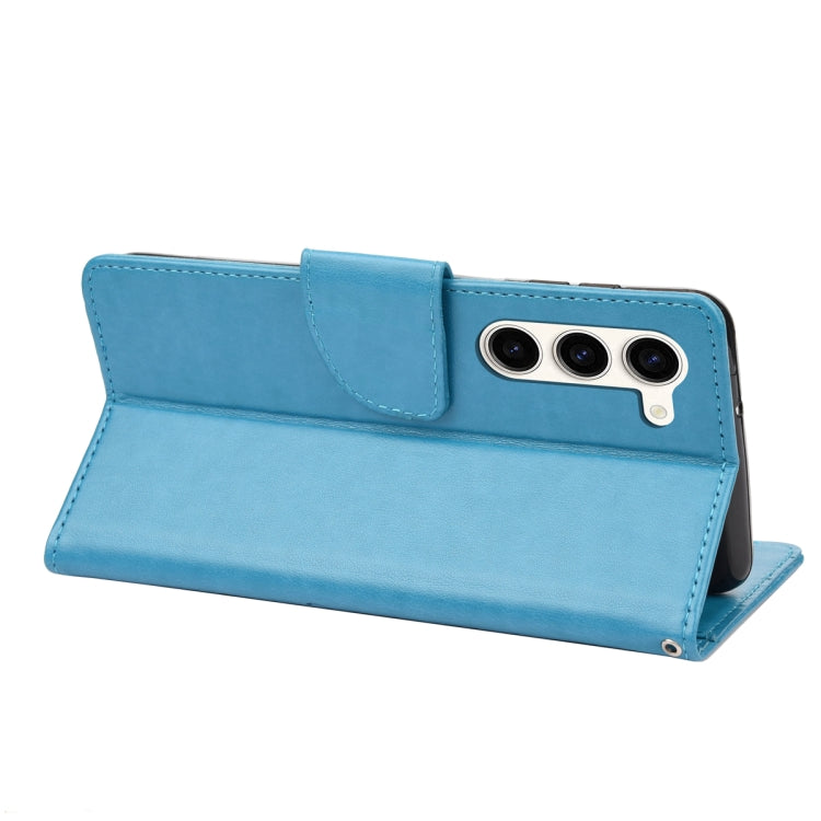 For Samsung Galaxy S23 5G Butterfly Flower Pattern Flip Leather Phone Case
