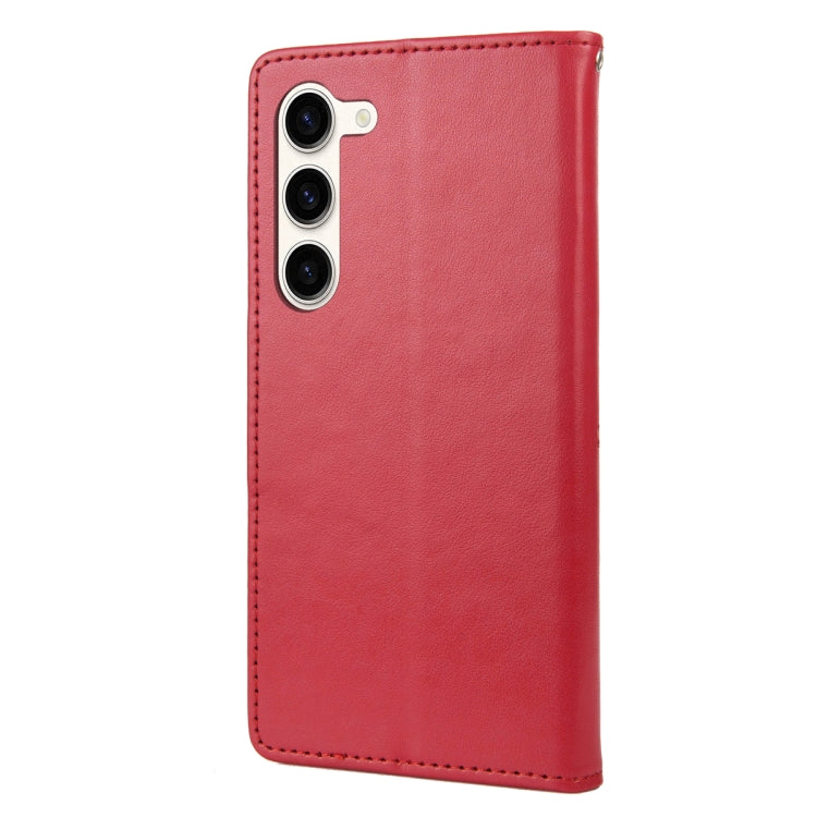 For Samsung Galaxy S23+ 5G Butterfly Flower Pattern Flip Leather Phone Case