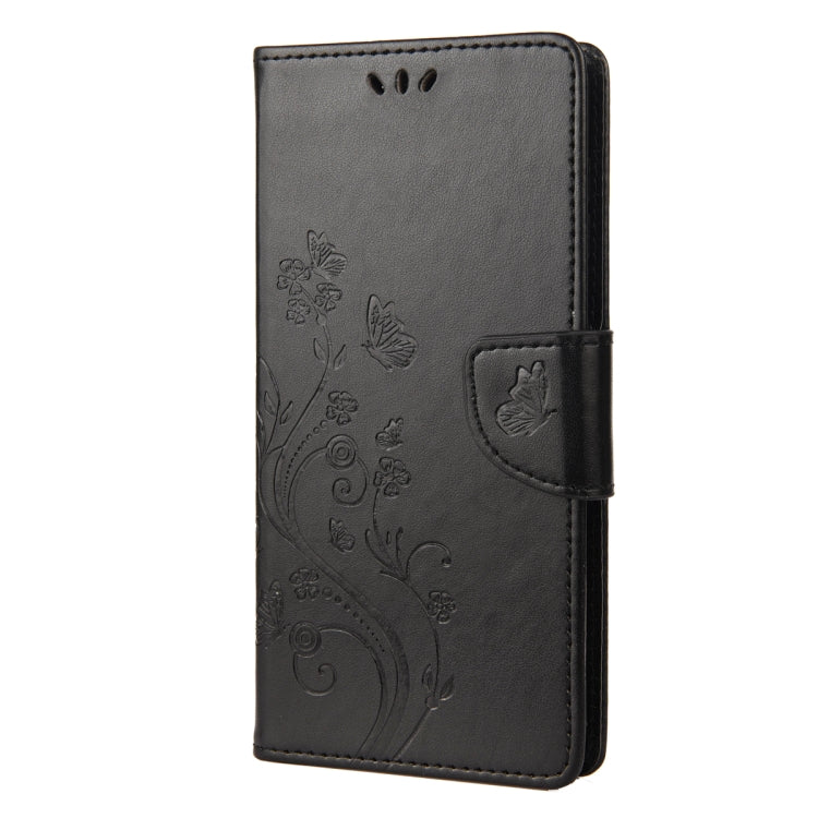 For Samsung Galaxy S23 Ultra 5G Butterfly Flower Pattern Flip Leather Phone Case
