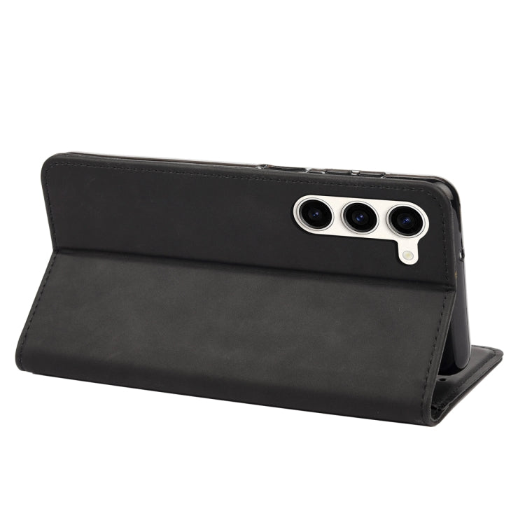 For Samsung Galaxy S23 5G Skin Feel Splicing Leather Phone Case
