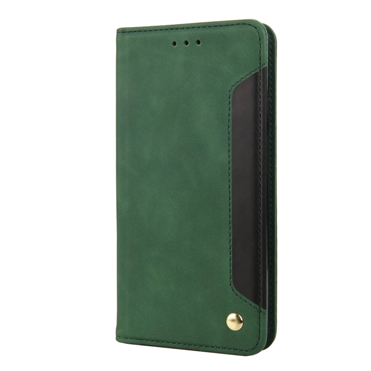 For Samsung Galaxy S23 5G Skin Feel Splicing Leather Phone Case