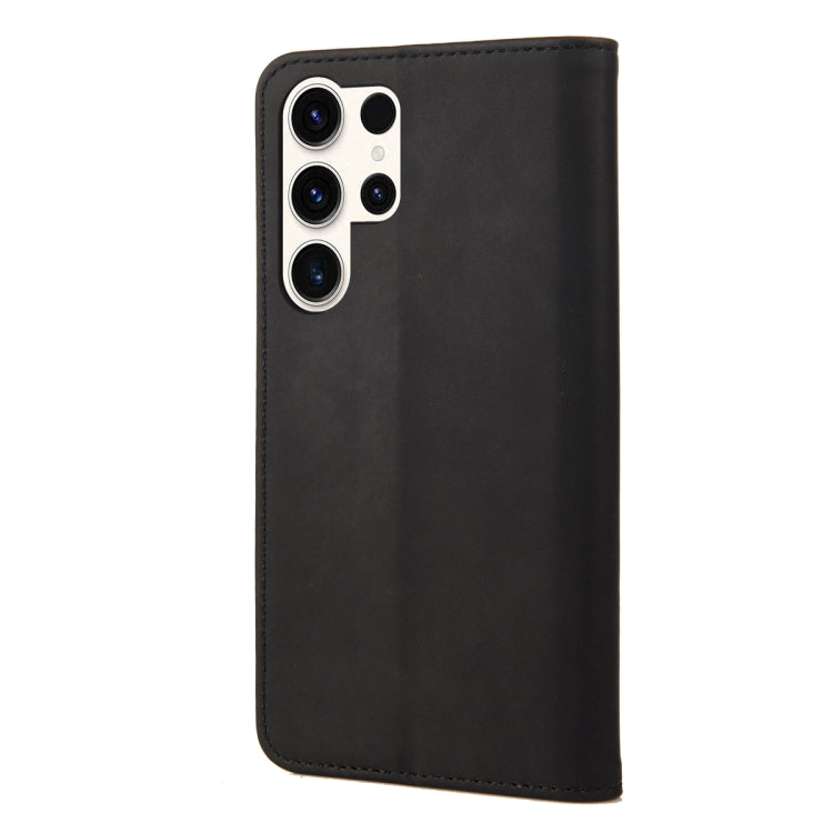 For Samsung Galaxy S23 Ultra 5G Skin Feel Splicing Leather Phone Case