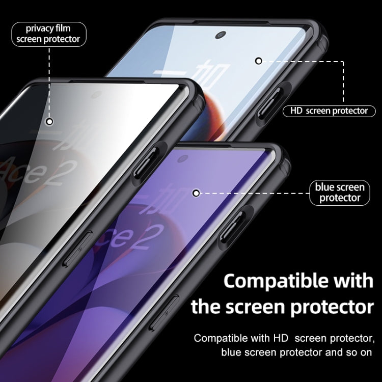 For OnePlus Ace 2/11R Armor Clear TPU Hard PC Phone Case