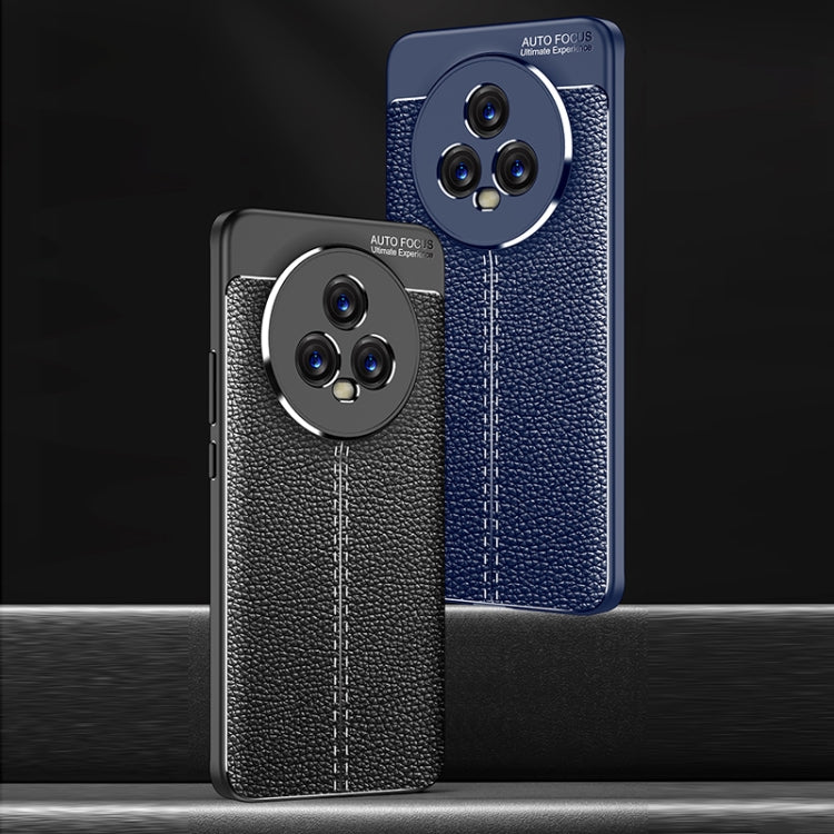 For Honor Magic5 Litchi Texture Shockproof TPU Phone Case