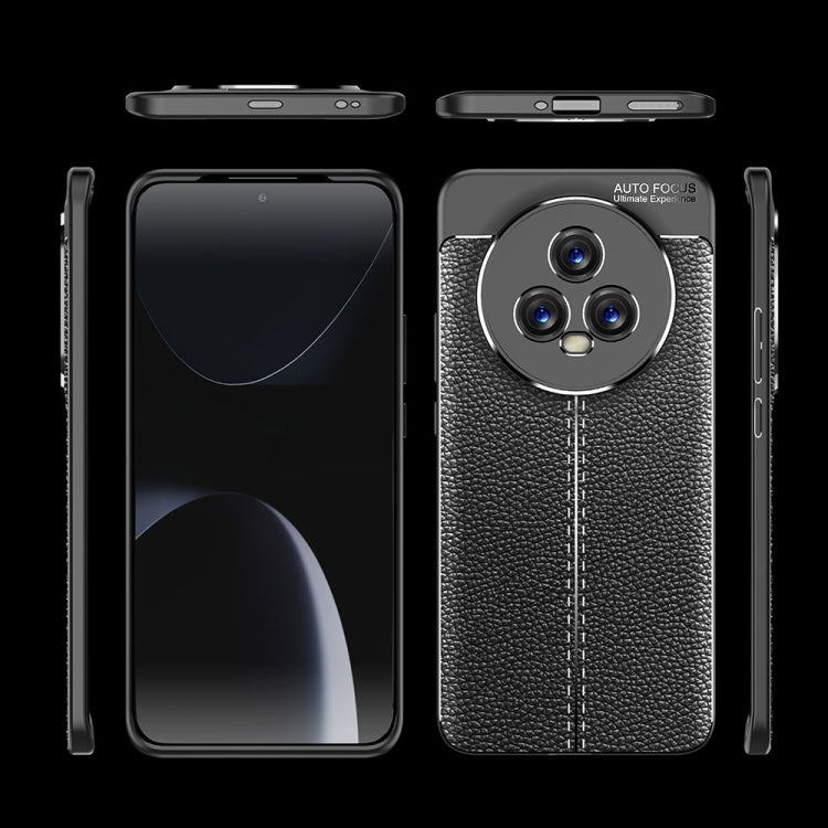 For Honor Magic5 Litchi Texture Shockproof TPU Phone Case